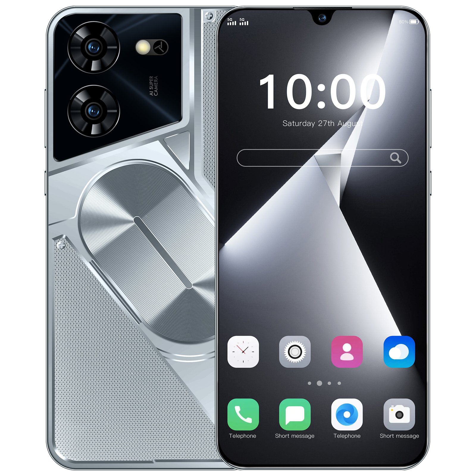 2023 Original Tecono Pova 5 pro Android 6.3 Inch Gaming Phone Styles Support 3G Smartphone mobile